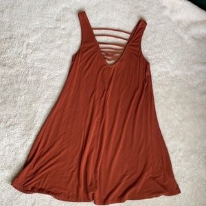 Socialite Burnt Orange Dress XS